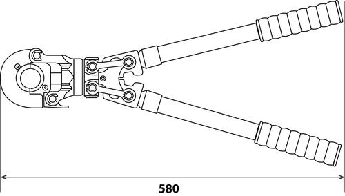 Pince à sertir Multicouche mors TH Ø16 à 32 mm